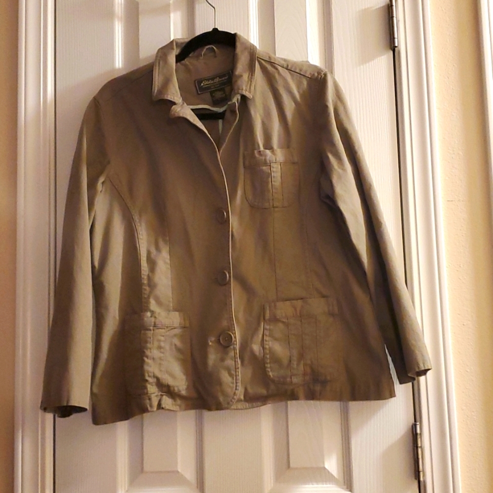 Eddie Bouer Size L  Gray Jacket